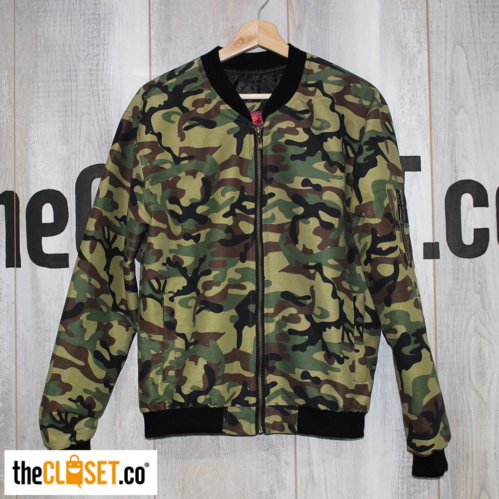 bomber camuflado